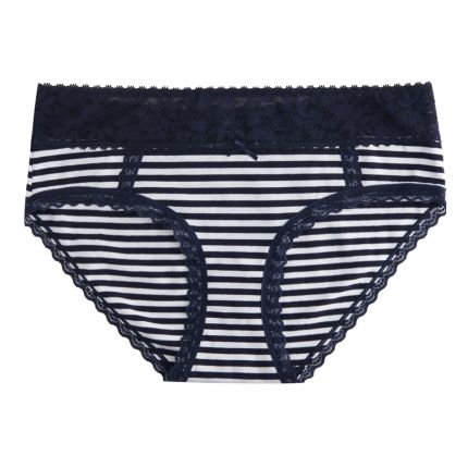 loretta striped boyshort panty