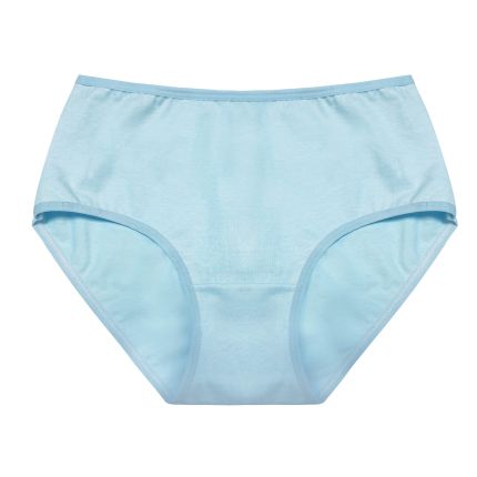 pastel mid-rise cotton spandex boyshort panty