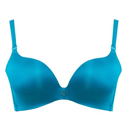 drop cleavage wireless push up bra