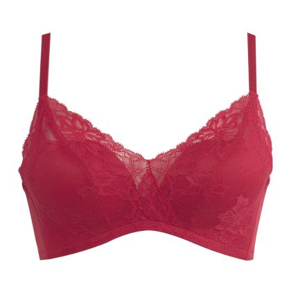 jakayla lace wireless racerback bra