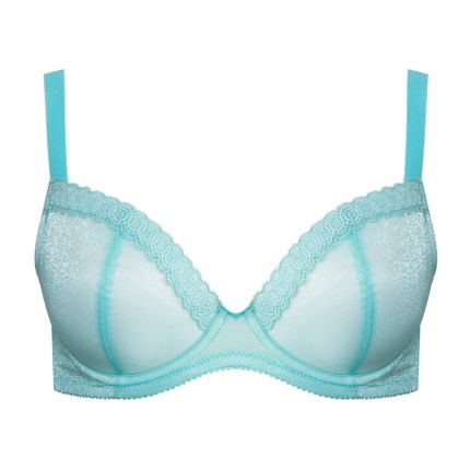 davina pastel soft demi cup bra