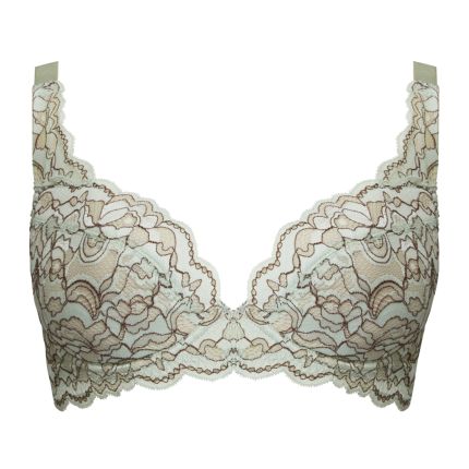 dary flowy lace demi bra