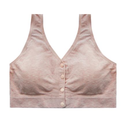 FRONT BUTTON COMFY COTTON WIRELESS BRA