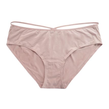 drop cross strap bikini panty