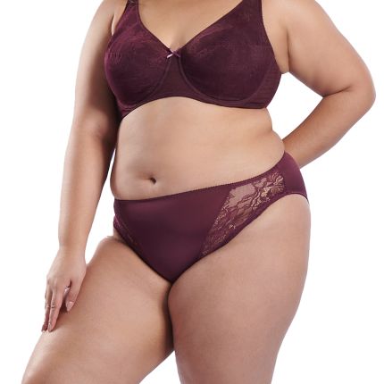 billa plus size bikini peek lace panty