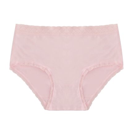 scallop trimmed boyleg panty