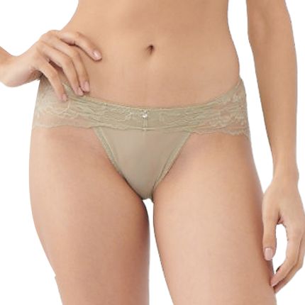 alena drop lace mid waist boyleg panty