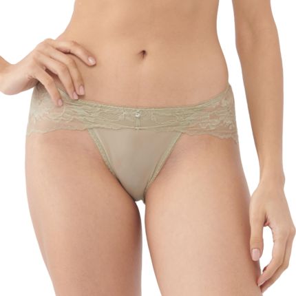 alena drop lace mid waist boyleg panty