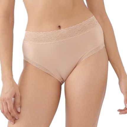 super soft lacey trimmed boyleg panty