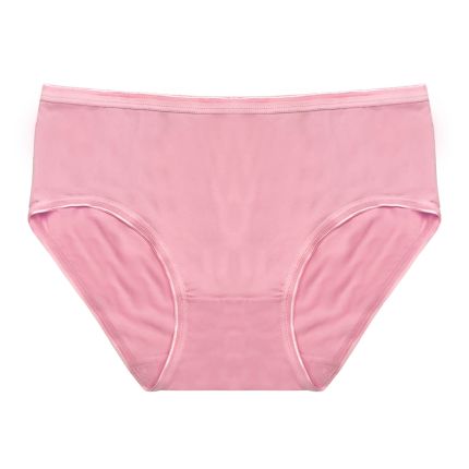 pastel microfiber boyleg mid waist panty