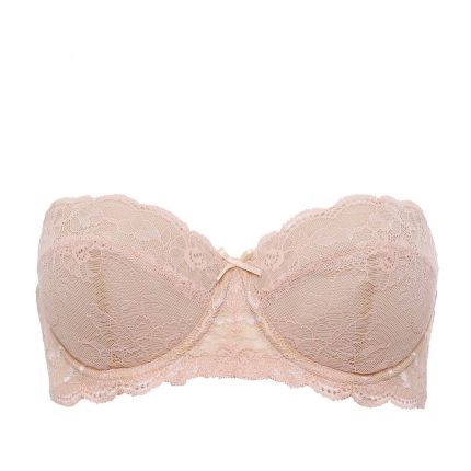 ARIBA STRAPLESS LACE BRA