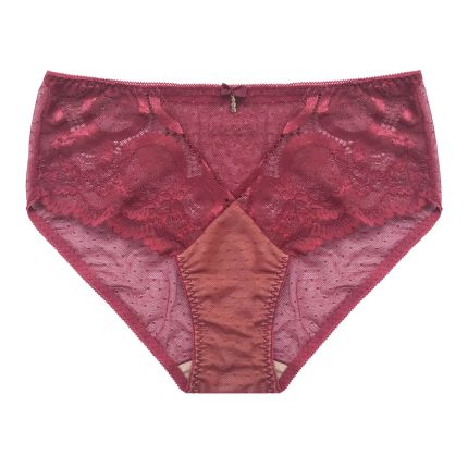 ryanna cross lace boyleg panty