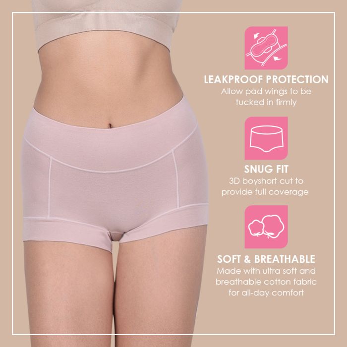 Menstrual Panties: Super Soft, Breathable, Leak-Proof Protection