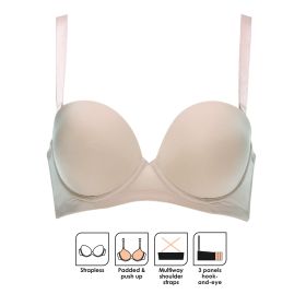 ISA PADDED STRAPLESS BRA